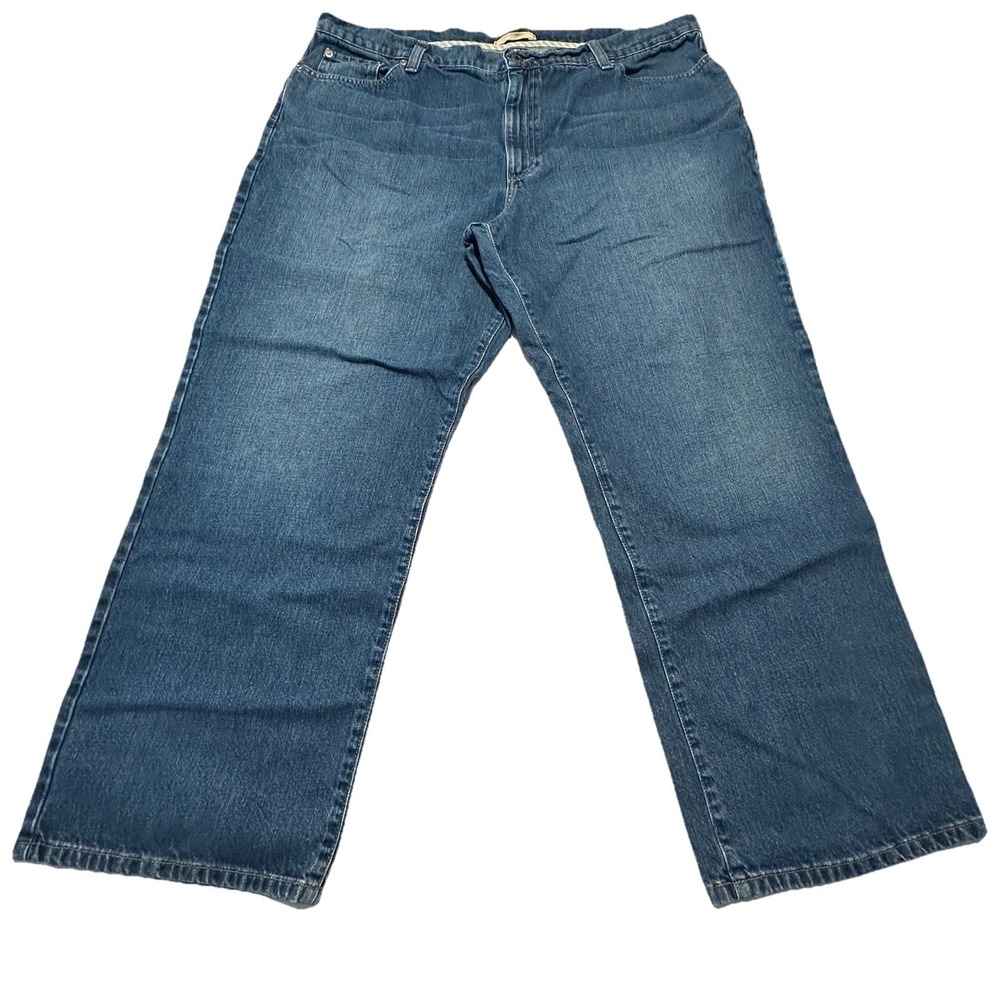 LL Bean Natural‎ Fit Straight Leg Jeans Men's 42x30 Blue Denim 297737